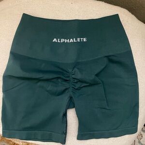 Alphalete Amplify 3.5 shorts - Teal